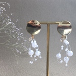 パールチェーンピアス/イヤリング