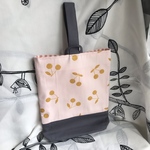 上靴袋  切り替えあり