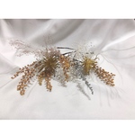 ミモザ ドライフラワー 造花 髪飾り