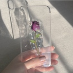 " watery " redrose /iphone ケース