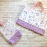 レッスンバック＆上履き入れ ☆貝がら☆