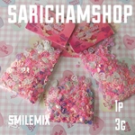 smile mix pink系 キラキラスパンコール？