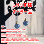 【しりうす様専用ページ】オーダー品　夜空の輝きピアス　両耳用