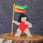 五月人形　こいのぼりと金太郎(大)