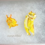 お昼寝フレンズ【ねことウサギ】