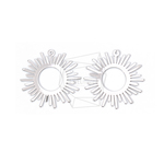 PDT-1639-R【2個入り】サンフラワーペンダント,Sunflower Pendant/28mm x 28mm