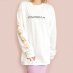 〈KEDAMONO Lab. 〉ルーズＴシャツ ホワイト