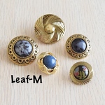 ＊1点限り＊【Vintage】ビンテージボタンセット(5個) 