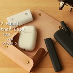 アイコス3：：プルームS：：グロー　4/8本革マルチケース　ヌメ革（きなり）　◇◇プレゼントに自分用に◇◇