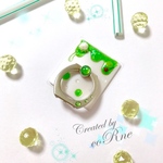 レトロかわいい♡ 立体アイスクリーム ”くりぃむそーだ” スマホリング/スマホスタンド/バンカーリング＊再販×9