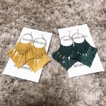 マクラメピアス♡