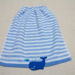 再販☆タオルエプロン(二つ折り） クジラと魚