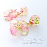 【再販】【コラボ限定作品】花の雫　ピンク