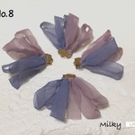 フラワー シフォン タッセル No.8