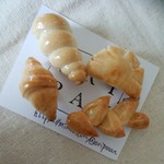 再販！送料無料♡ミニチュアパンマグネット4個set