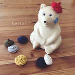 コットンのちょんちょこりんベレー帽《ミニサイズ》