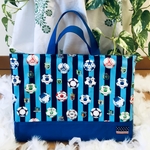 ichikoma3様オーダー専用　サッカー柄レッスンバッグ&シューズ