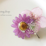 桜mix 髪飾り(ポニーフック)