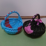 ✨梅印様専用✨ミニゴッドアイの小物入れ２個セット(エコクラフト)