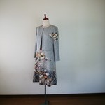 sa様リクエスト作品 訪問着のフォーマルアンサンブルAS-8 着物リメイク
