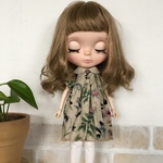 blythe   outfit ボタニカル柄ワンピース