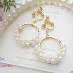 パール♡パール　イヤリングorピアス