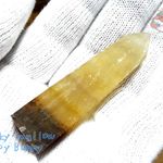 ✅『処分品セール』フローライト ダブルポイント 18サイド（フルオライト：蛍石：螢石：Fluorite：イエローフローライト） No.2920 現品販売