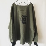 ・3/17まで全品送料無料・20Sハニカムカットソー BIG 