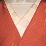 【新品】シルク半衿（桜)　丹後ちりめん