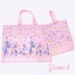 【ゆめかわいい♡ レッスンバッグ &  上靴入れ セット】