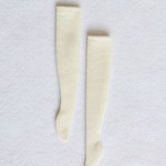 ロングソックス(ラメ入りアイボリー)