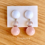 桜色のキャンディキャンディチタンピアス