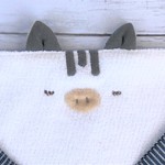 【受注生産】　ママパット*干支いのしし　　 エルゴ抱っこひも用ヒッコリー