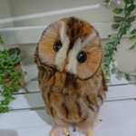 ★送料込み★羊毛フェルト製モリフクロウ