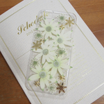 iphone　押し花ケース【karin9680-20さまオーダー品 】