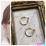 シンプルフープチタンピアス