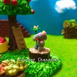 【ミニチュアあみぐるみ】ぞうさんのおでかけ
