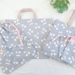 y＊-iiiii＊2様オーダー品　さくらんぼ柄の５点セット