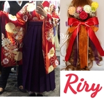 meaxio様専用です。卒業式髪飾り　リボン　かすみ草　マム