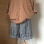 【再販】大人のショートパンツ★グレンチェック