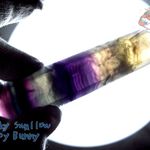 📜ユニーク フローライト ダブルポイント 18サイド（フルオライト：蛍石：螢石：Fluorite：レインボーフローライト） No.2931 現品販売