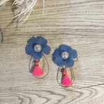 ta様ネオンフリンジピアス