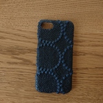 *受注製作*ミナペルホネン*タンバリン*navy×blue*mina perhonen*iPhoneケース*iPhoneカバー*スマホケース*スマホカバー