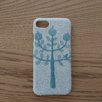 *受注製作*ミナペルホネン*ringo*beige×lite blue*mina perhonen*iPhoneケース*iPhoneカバー*スマホケース*スマホカバー