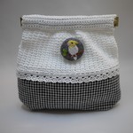 とりさんパックンポーチ（オカメインコルチノー）