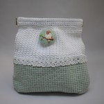 とりさんパックンポーチ（文鳥シナモン）