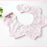 さくら咲く୨୧オプションで刺繍お名前入れられます୨୧ 新作！リース型360°フラミンゴ色