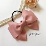 ❤︎70超え*sweet pink*リボンヘアゴム