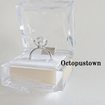 【4月の誕生石】 万能な力を発揮する ダイヤカット水晶のリング（シルバーカラー）