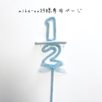 mika-xx25様専用ページ